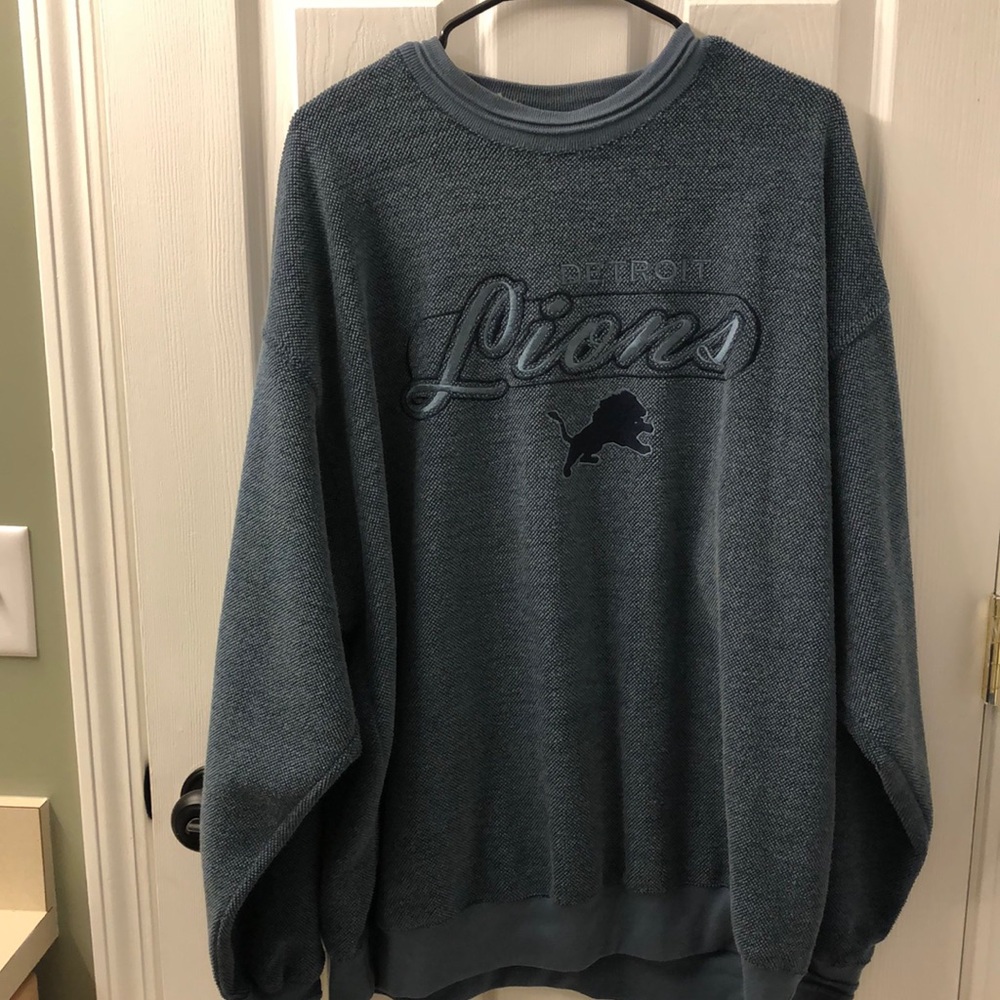 Vintage Detroit Lions Towel Crewneck Sweater